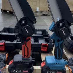 6 - Inch Cordless Power Mini Chain Saws 