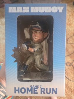Max Muncy game 7 bobblehead