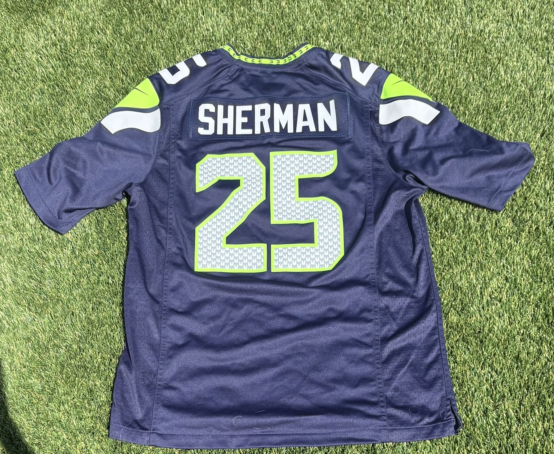 Richard Sherman Seahawks NFL Jersey Adult Large