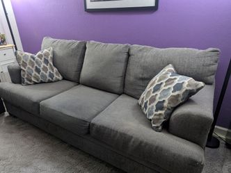 Gray Sofa and Love Seat - Great Condition