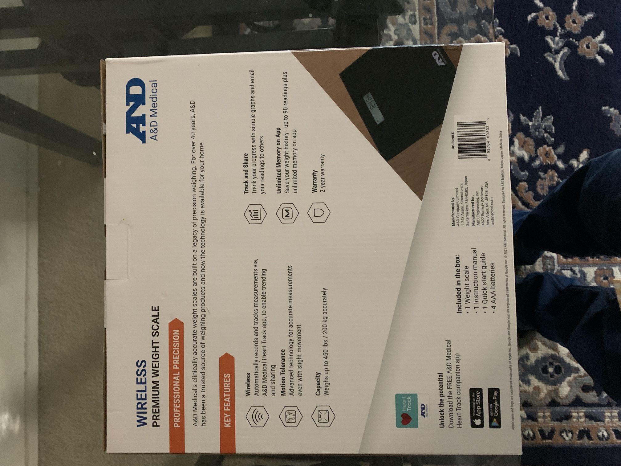 Wireless Premium Weight Scale