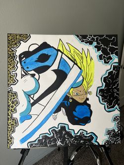 NKE DBZ Painting