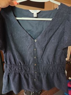 Blue cute top!