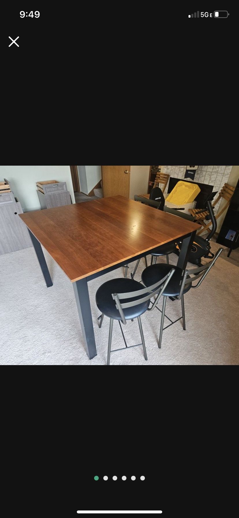 Wooden Dining Table And Chairs