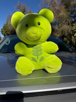Gummy skeleton plush bear
