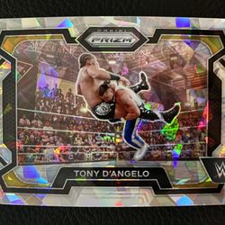 Tony D’Angelo 2024 Panini Prizm WWE #99 CRACKED ICE PRIZM! 