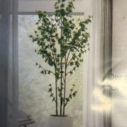 New 8’ artificial enkianthus tree $65 firm
