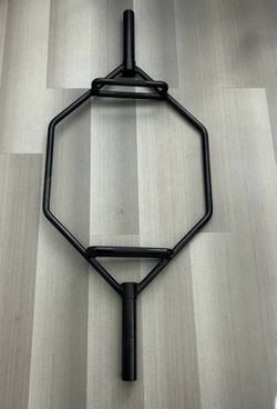 NEW BLACK 52 LB. OLYMPIC HEX / SQUAT BAR
• 5 - 6 - 7 Foot Barbell Bars & Easy Curl Bars = $50