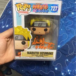 Signed Naruto Shippuden Pop 