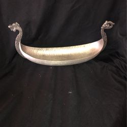 Pure Pewter Viking Boat