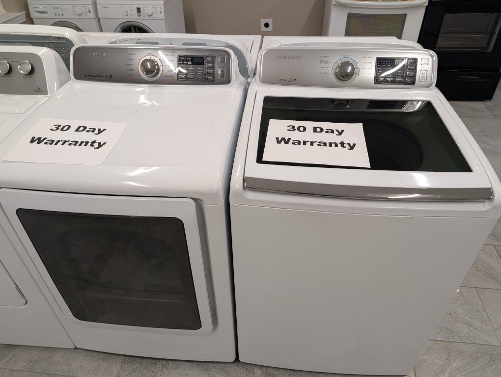 Samsung Washer and Dryer set