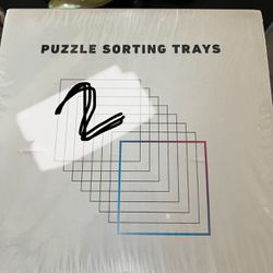 Puzzle Sorting Trays Kids Adults 