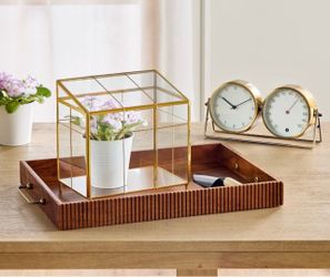 Grooved Wood Tabletop Shadow Box - Hearth & Hand™ with Magnolia