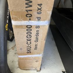 Garden Shed Brand New Still In Box !! 