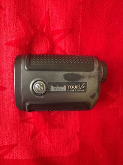 Bushnell V2 rangefinder with slope