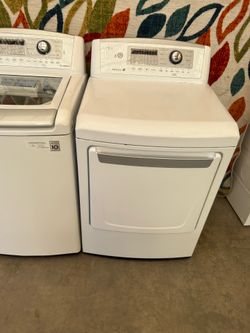LG washer and dryer laundry