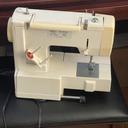 Riccar Sewing Machine Lite , Model R916 , With Manual  Pedals Needs Repair 