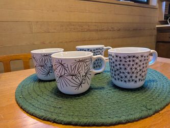 IKEA Ungdom Coffee Cups (Set of 4)