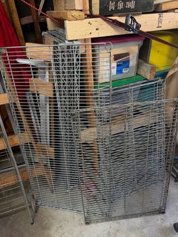 Premium METRO Chrome Wire Shelves (7-Piece Set, No Poles) – $125 obo (cash only)
