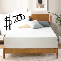 12 Inch Queen Green Tea Memory Foam Mattress [New Version], Fiberglass Free, Medium Firm Feel, Zoned Pressure Relief, Certified Safe Foams & Fab