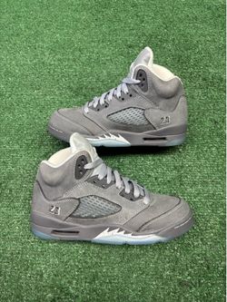 JORDAN 5 WOLF GREY SIZE 5Y