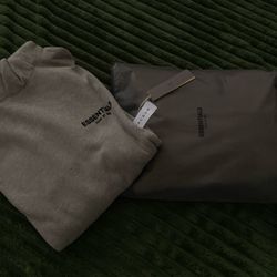 Essentials Hoodie Dark Oat
