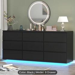 BRAND NEW Black Dresser