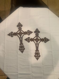 Steel crosses Home Decor