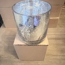 Mercury Glass Cylinder Vases