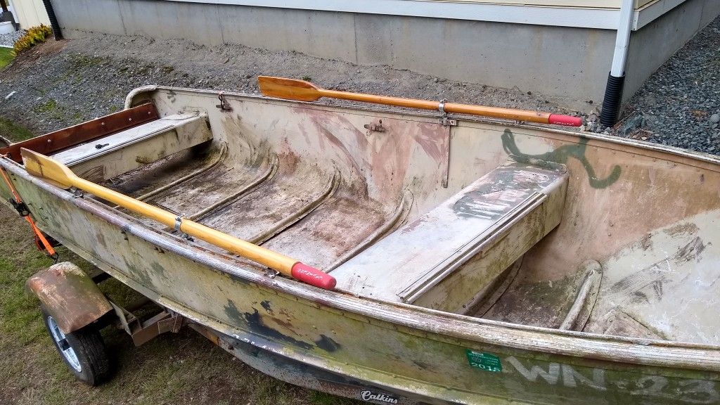 16 ft duracraft aluminum boat for Sale in SedroWoolley, WA OfferUp