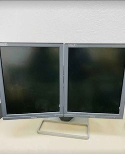 Barco 2 Screen Monitors With Stand- Model MDMG-5221