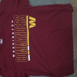 Washington Commanders New Tee Mens Size Small 