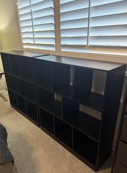 Storage shelves