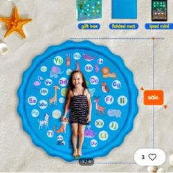Obuby Sprinkler & Splash Play Mat for Ki