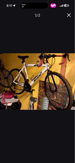 Denali Alloy Road Bike, White, Shimano Components