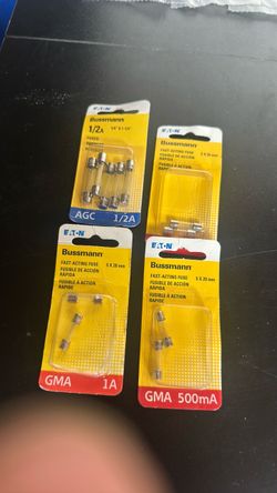 Bussmann Fast-Acting Fuse Assortment 4-Pack