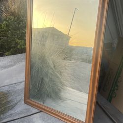 Vintage 60s Large Mirror 36in x 50in - Price Reduction