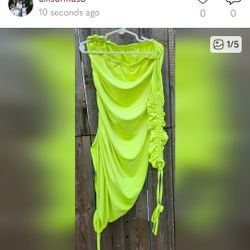 M, Neon Dress