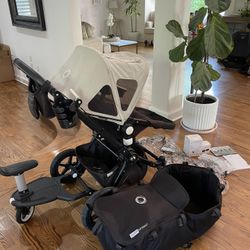 Bugaboo Chameleon Stroller w/Bassinet/wheeled Board and more! 