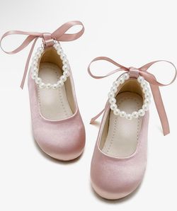 Toddler Ballet Flats in pink size 8