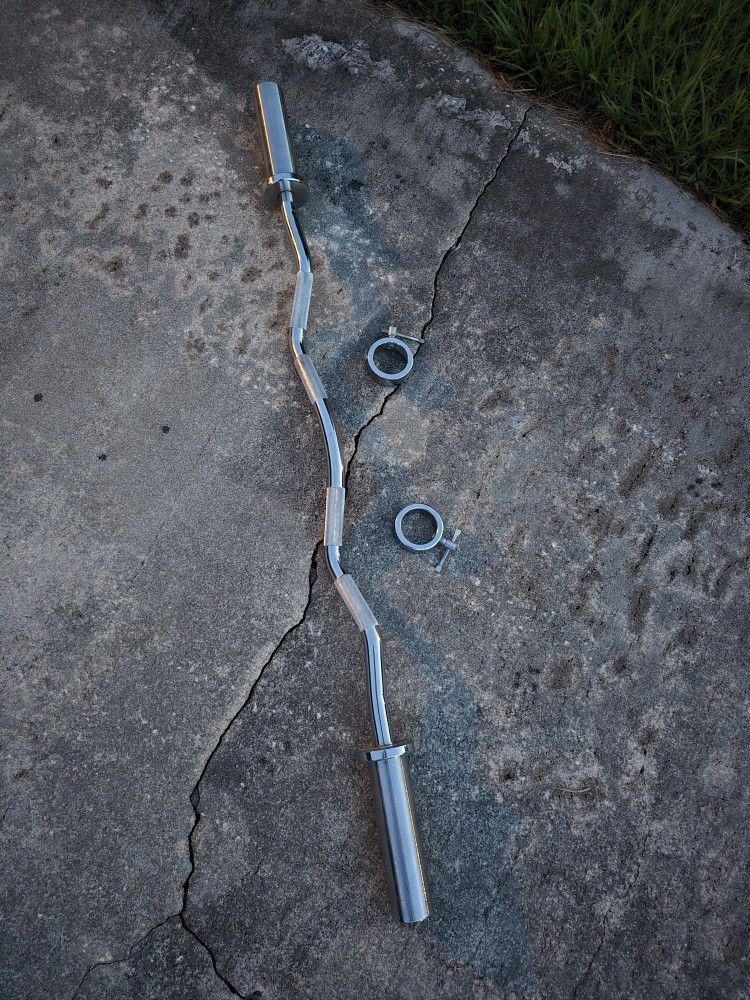 Weight Olympic Curl Bar