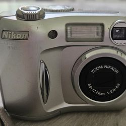 Nikon Coolpix 3100 Silver Digital Camera