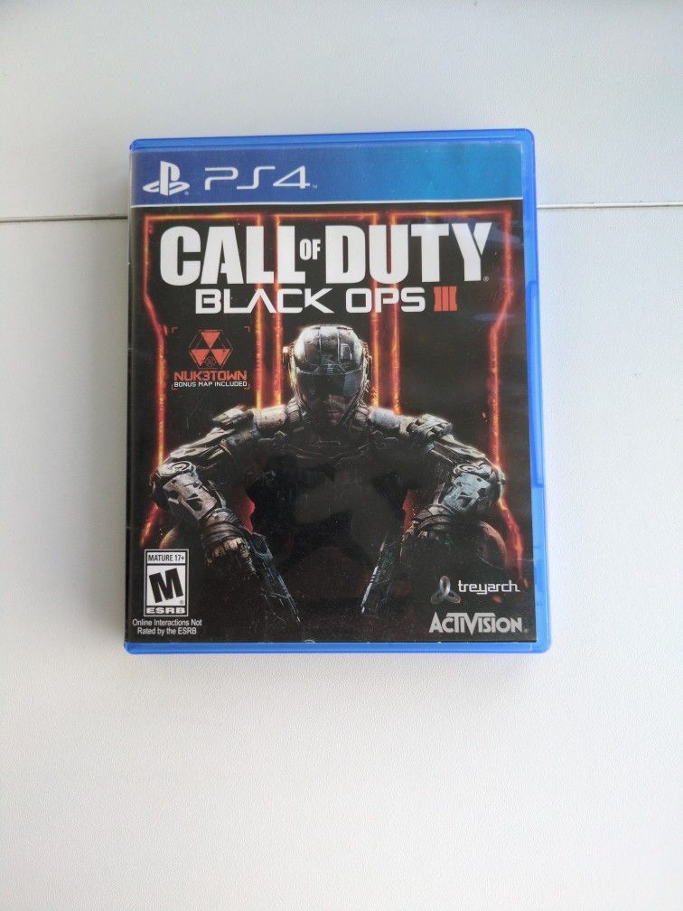 Call Of Duty Black Ops 3 And More Games