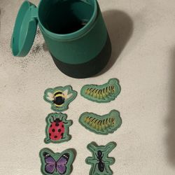 Lovery Fuzzy Bug Shrub Container 