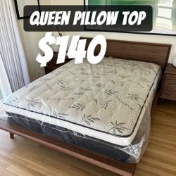 Queen Bamboo Pillow Top / All Sizes Available 