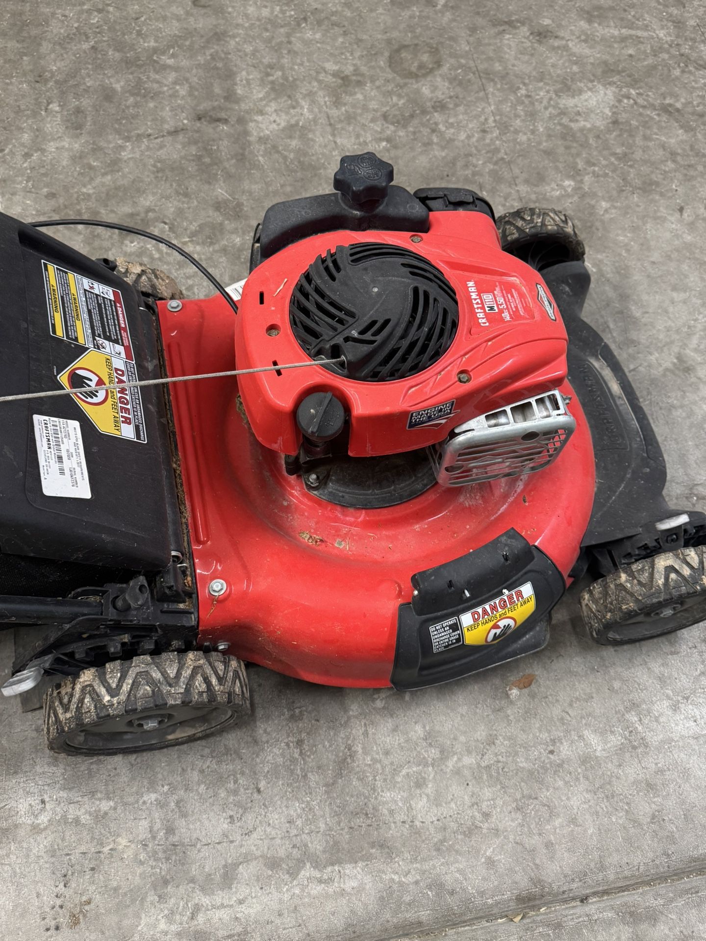 Craftsman M110 Lawnmower