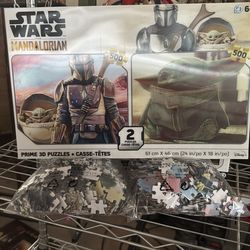 STAR WARS THE MANDALORIAN 500 Piece Puzzle