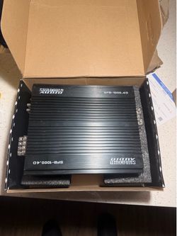 Sundown Audio SFB-1000.4D Amp