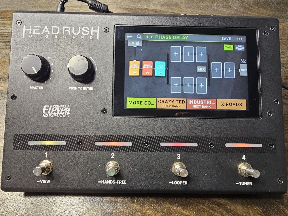 Headrush GIG BOARD Effects