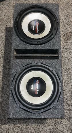 American bass 2/12 subwoofer